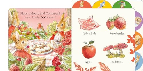 Peter Rabbit: First Colours: Tabbed Board Book - Retail Maharaj