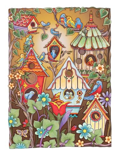 Creative Haven Birds and Blossoms Coloring Book - Retail Maharaj