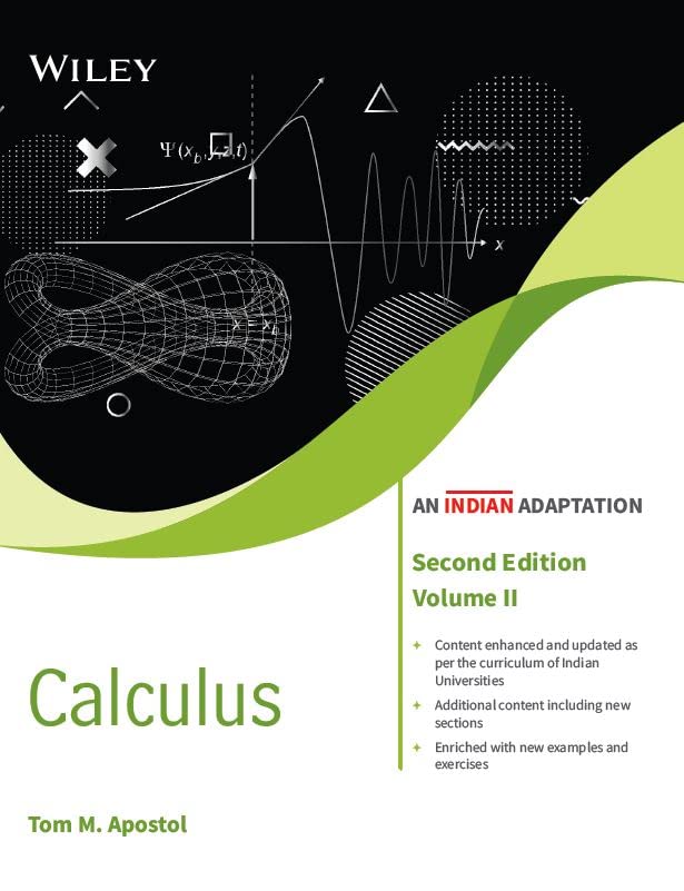 Calculus, Vol II, 2ed, An Indian Adaptation | New | BS | e | k - Retail Maharaj