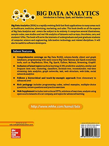 BIG DATA ANALYTICS, 1ST EDITION - Retail Maharaj