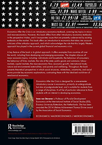 Economics After the Crisis: An Introduction to Economics from a Pluralist and Global Perspective - Retail Maharaj