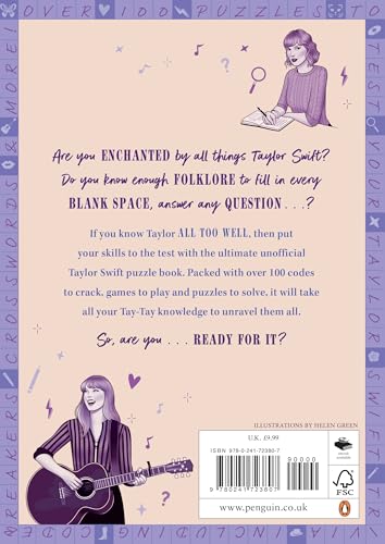 Swiftle: The ultimate Taylor Swift puzzle book - Retail Maharaj