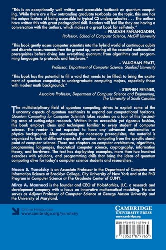 Quantum Computing for Computer Scientists