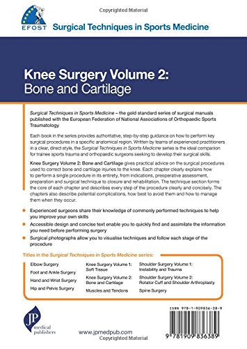 SURGICAL TECHNIQUES IN SPORTS MEDICINE KNEE SURGERY VOLUME 2 :BONE AND CARTILAGE