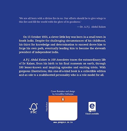 A.P.J Abdul Kalam in 100 Anecdotes: Inspirational Biography of Indian President & Rocket Scientist - Retail Maharaj