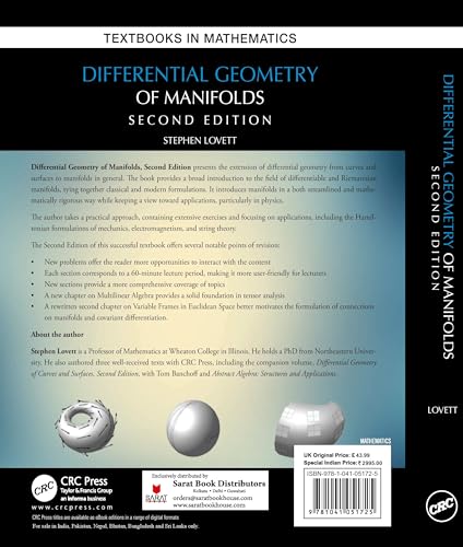 Differential Geometry of Manifolds - Retail Maharaj