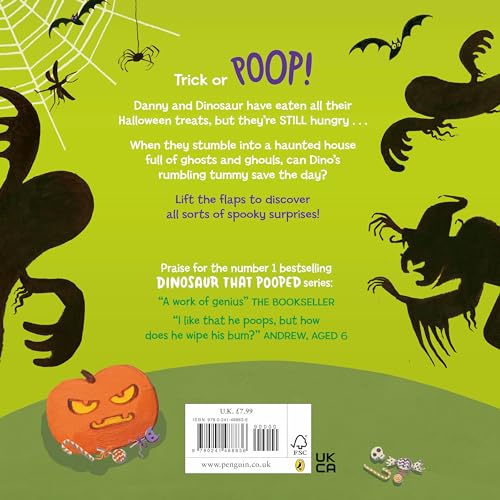 The Dinosaur that Pooped Halloween!: A spooky lift-the-flap adventure - Retail Maharaj