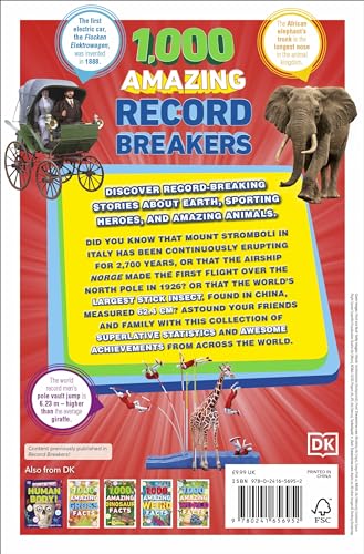 1,000 Amazing Record Breakers - Retail Maharaj