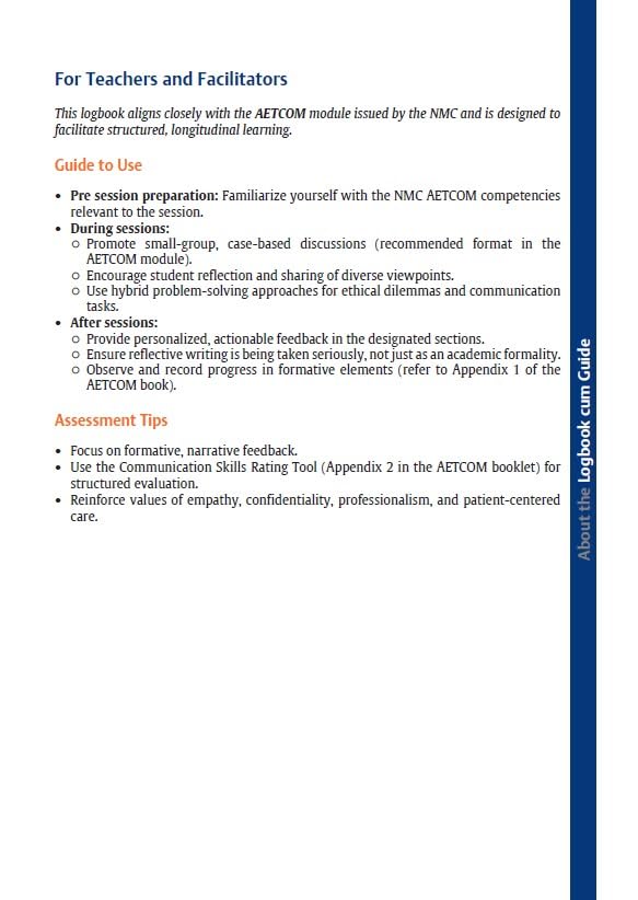 AETCOM Competencies for Indian Medical Graduates