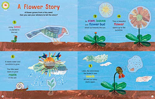 The Very Hungry Caterpillar's Nature Sticker and Colouring Book - Retail Maharaj