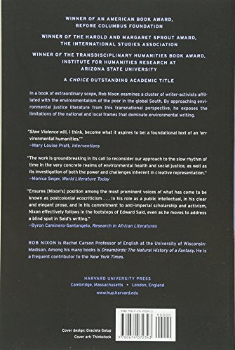 Slow Violence and the Environmentalism of the Poor - Retail Maharaj