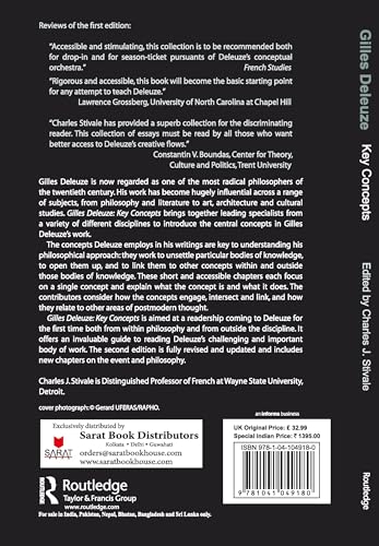 Gilles Deleuze:Key Concepts - Retail Maharaj