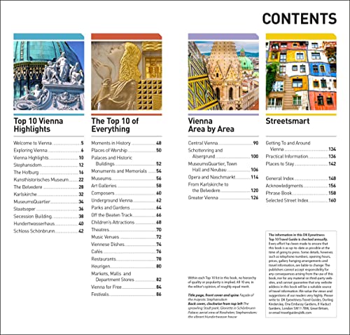 DK Eyewitness Top 10 Vienna (Pocket Travel Guide) - Retail Maharaj