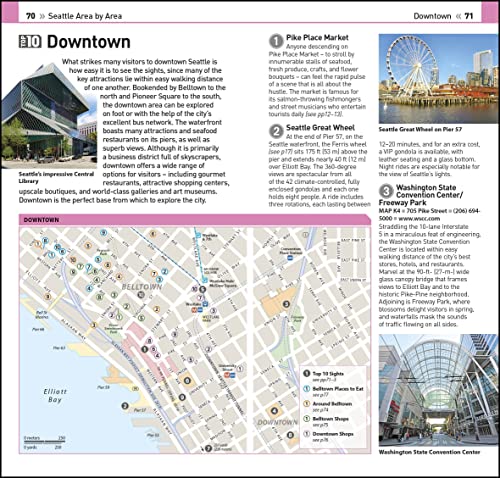 DK Eyewitness Top 10 Seattle (Pocket Travel Guide) - Retail Maharaj