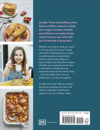 Fast Family Food: Easy Meals for You and Your Baby Prepped in 10 Minutes (What Mummy Makes) - Retail Maharaj