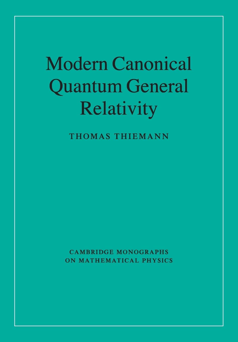 Modern Canonical Quantum General Relativity