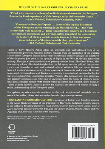 Voices of Early Modern Japan: Contemporary Accounts of Daily Life during the Age of the Shoguns - Retail Maharaj