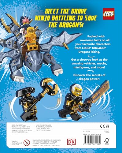 LEGO Ninjago Dragons Rising Character Guide: With LEGO Sora Minifigure - Retail Maharaj