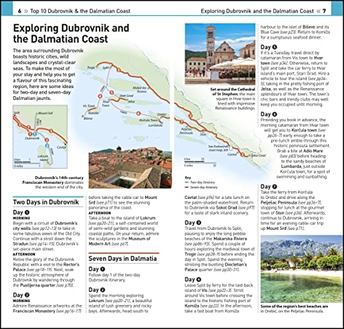 DK Eyewitness Top 10 Dubrovnik and the Dalmatian Coast (Pocket Travel Guide) - Retail Maharaj