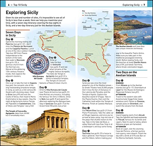 DK Eyewitness Top 10 Sicily (Pocket Travel Guide) - Retail Maharaj