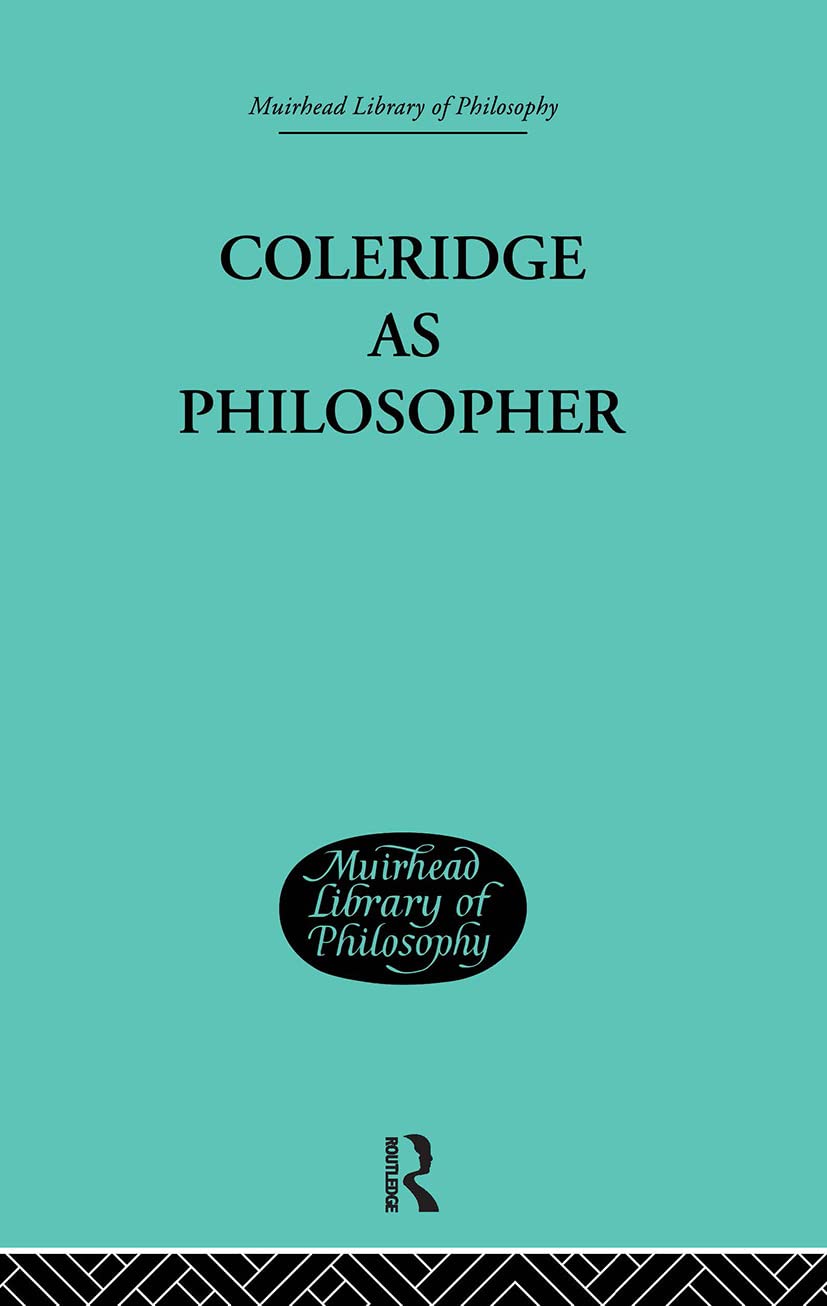 Coleridge as Philosopher - Retail Maharaj