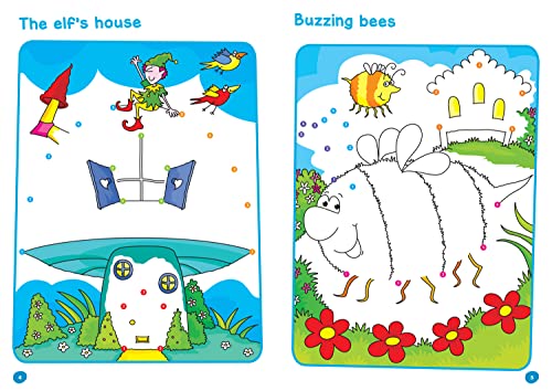 Dot-to-Dot Age 3-5 Wipe Clean Activity Book: Ideal for home learning (Collins Easy Learning Preschool) - Retail Maharaj
