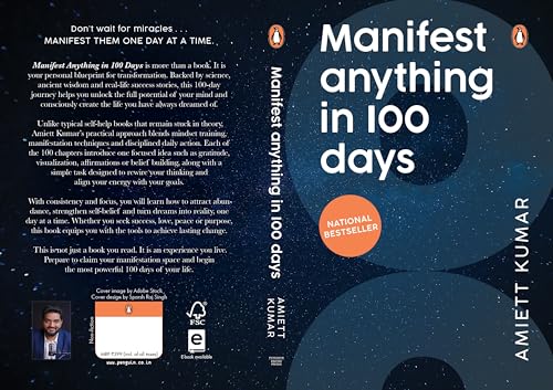 Manifest Anything in 100 Days: Manifestation & Law of Attraction Self-Help Book | 100-Day Challenge for Mindset, Abundance, Confidence & Goal Achievement - Retail Maharaj