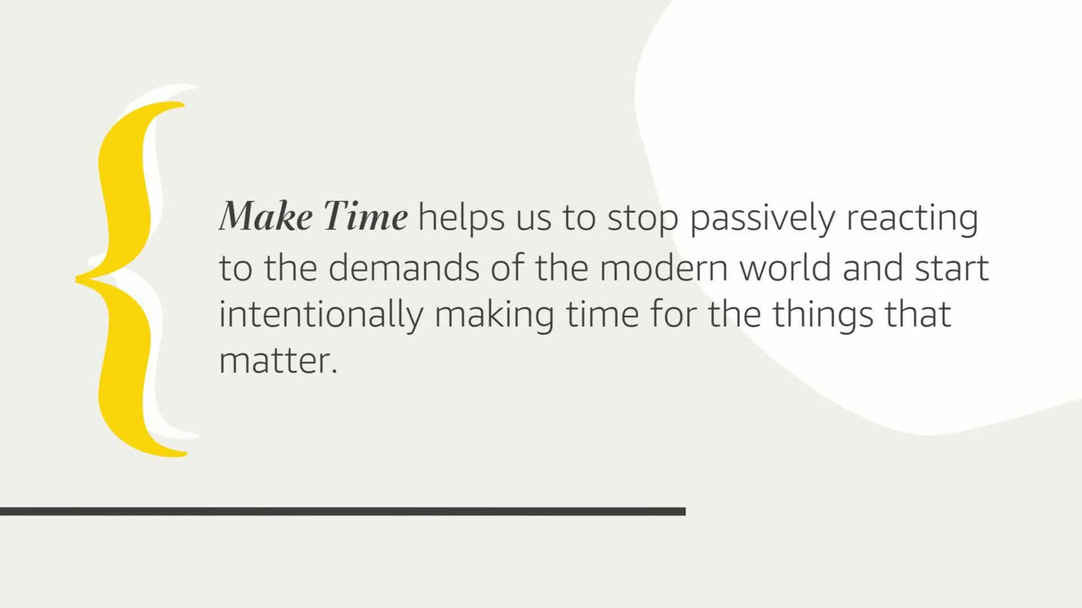 Make Time - Retail Maharaj
