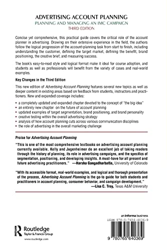 Advertising Account Planning: Planning and Managing an IMC Campaign - Retail Maharaj