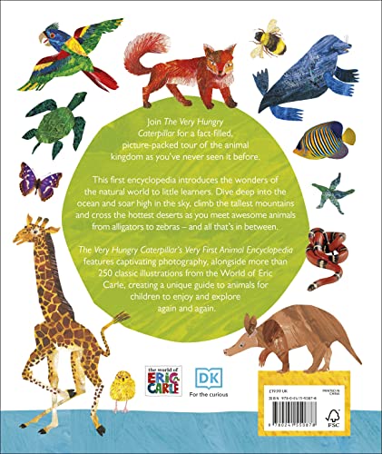 The Very Hungry Caterpillar's Very First Animal Encyclopedia: An Introduction to Animals, For VERY Hungry Young Minds (The Very Hungry Caterpillar Encyclopedias) - Retail Maharaj
