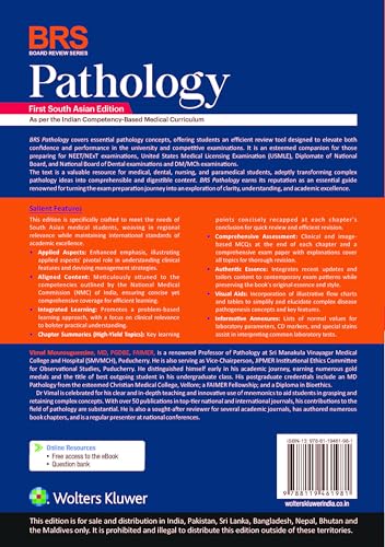 BRS Pathology, 1st South Asian ed