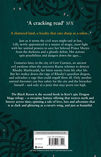 The Black Raven: Book 2 (The Dragon Mage) - Retail Maharaj