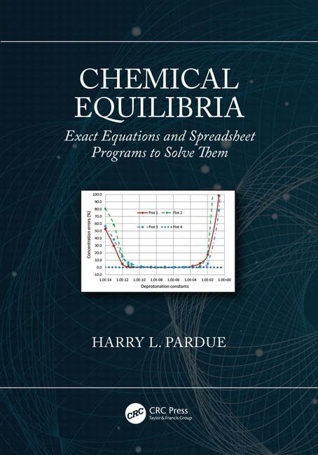 Chemical Equilibria: Exact Equations and Spreadsheet Programs to Solve Them - Retail Maharaj