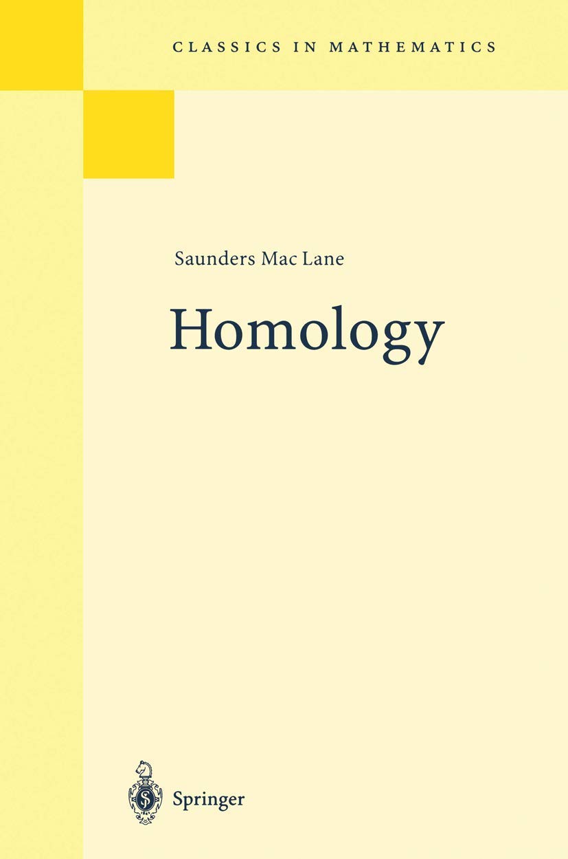 Homology (Classics in Mathematics) - Retail Maharaj