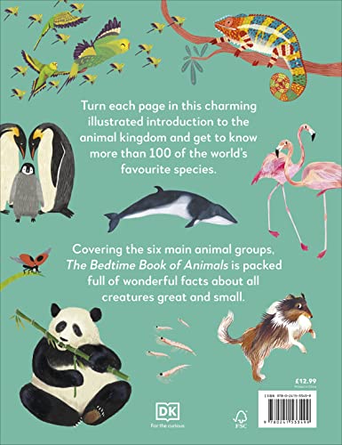 The Bedtime Book of Animals: Take a Peek at more than 50 of your Favourite Animals - Retail Maharaj