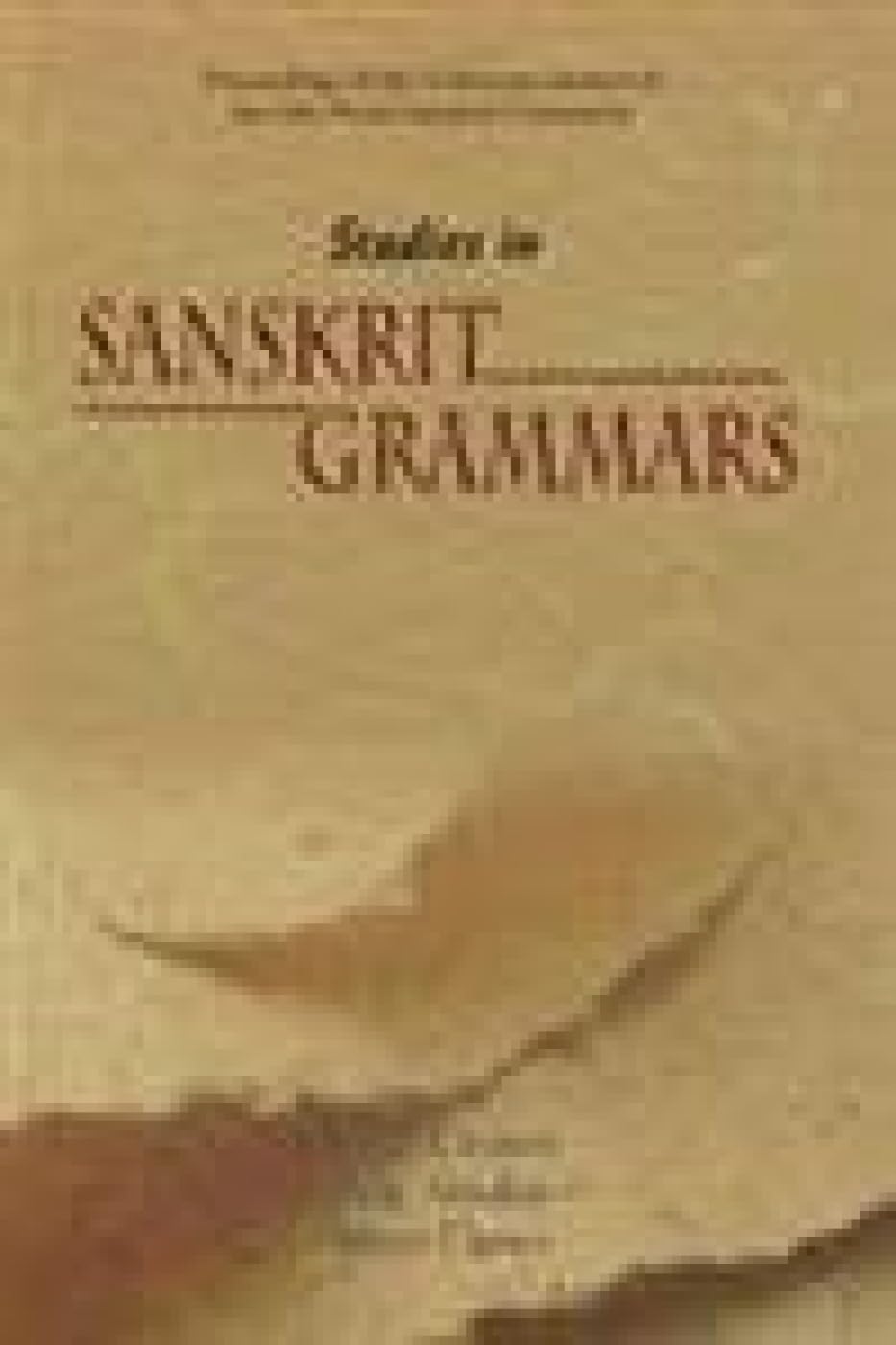 Studies in Sanskrit Grammars - Retail Maharaj