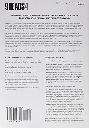 9 Heads: A Guide to Drawing Fashion by Nancy Riegelman - Retail Maharaj