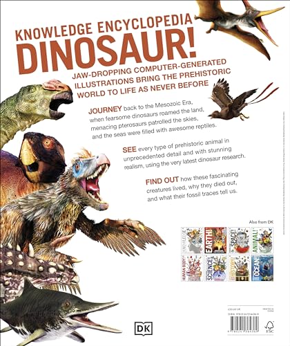 Knowledge Encyclopedia Dinosaur!: Over 60 Prehistoric Creatures as You've Never Seen Them Before - Retail Maharaj