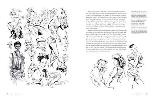 Draw People Every Day: Short Lessons in Portrait and Figure Drawing Using Ink and Color - Retail Maharaj