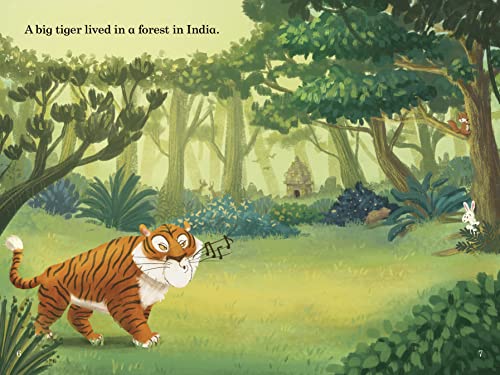 Ladybird Readers Level 3 - Tales from India - The Tiger, The Brahmin and the Jackal (ELT Graded Reader) - Retail Maharaj