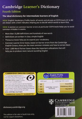Cambridge Learners Dictionary - Retail Maharaj