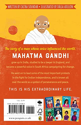 The Extraordinary Life of Mahatma Gandhi (Extraordinary Lives) - Retail Maharaj