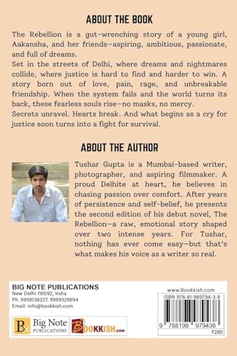 The Rebellion: Be The Change - A Delhi Story of Justice and Survival by Tushar Gupta, Second Edition - Retail Maharaj