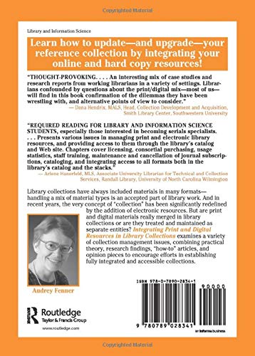 Integrating Print and Digital Resources in Library Collections - Retail Maharaj