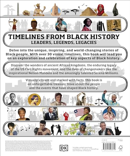 Timelines from Black History: Leaders, Legends, Legacies (DK Children's Timelines) - Retail Maharaj