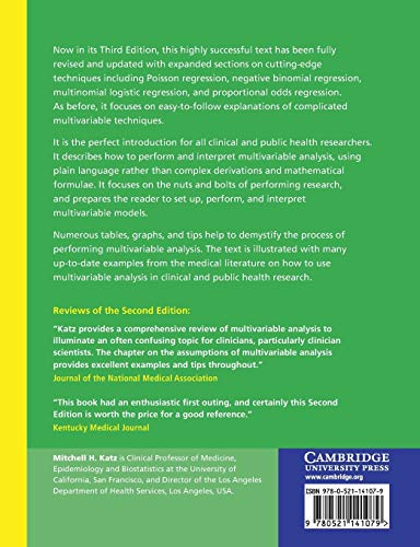 Multivariable Analysis: A Practical Guide for Clinicians and Public Health Researchers