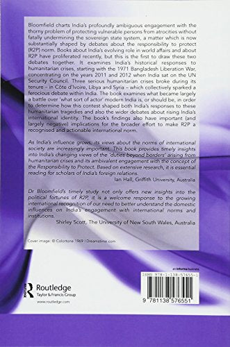 India and the Responsibility to Protect (Rethinking Asia and International Relations) - Retail Maharaj