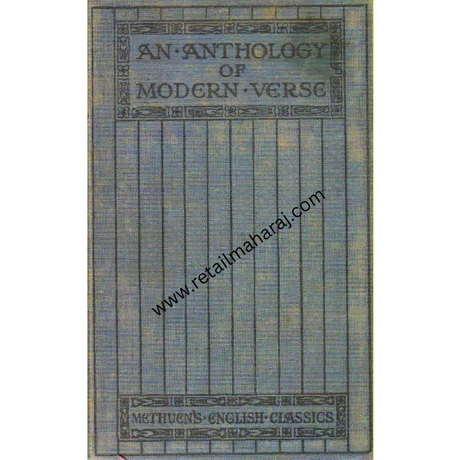 An Anthology of Modern Verse - Retail Maharaj