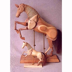 Manikin Wooden Flexible Horse - Retail Maharaj