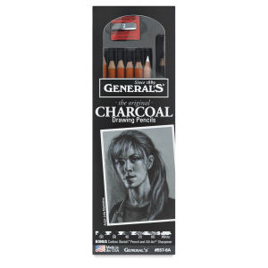 General’s Charcoal Pencil Set – Set of 8